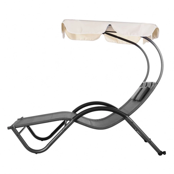 Garden Lounger with Canopy, Swing, Hammock