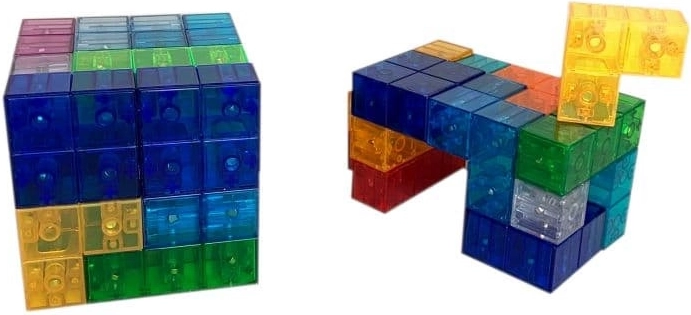 Strong magnets for stable 3D constructions