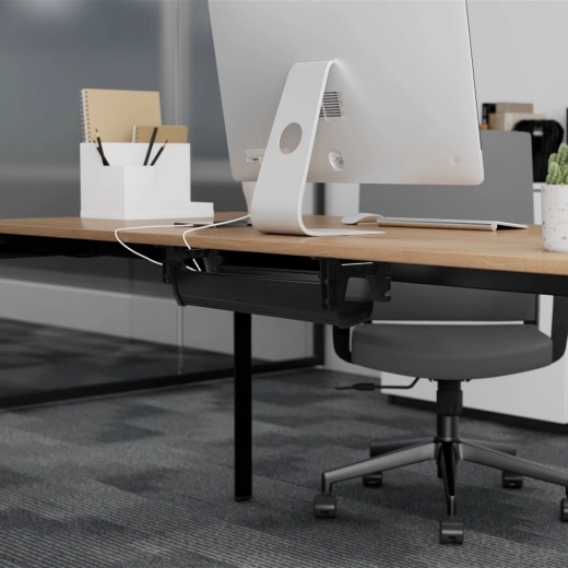 Ordnung und versteckte Kabelführung