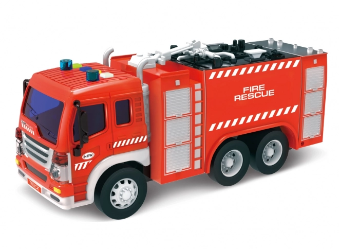 Fire Truck with Extinguisher and Effects 28 cm