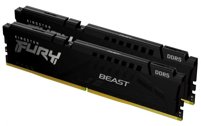 Memory DDR5 Kingston Fury Beast 16GB (2x8GB) 6000MHz CL30 XMP Black