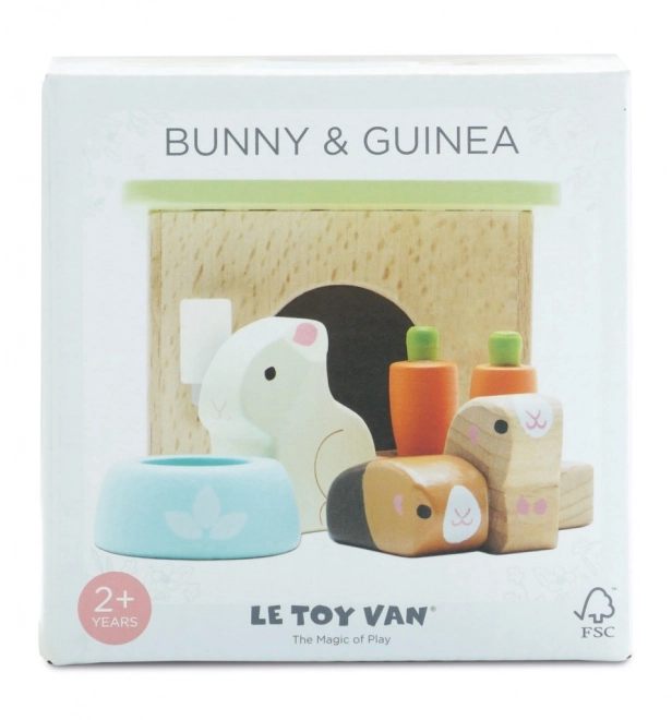 Set coniglietto e cavie Le Toy Van