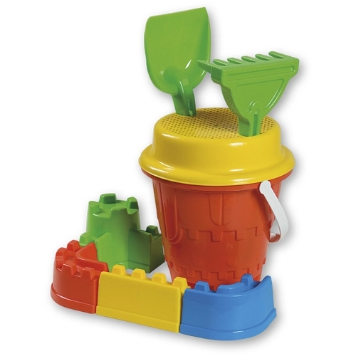 Androni Sand Set Castle with Walls Medium – Red