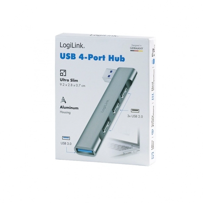 LogiLink USB hub 4-port with USB 3.0 and USB 2.0