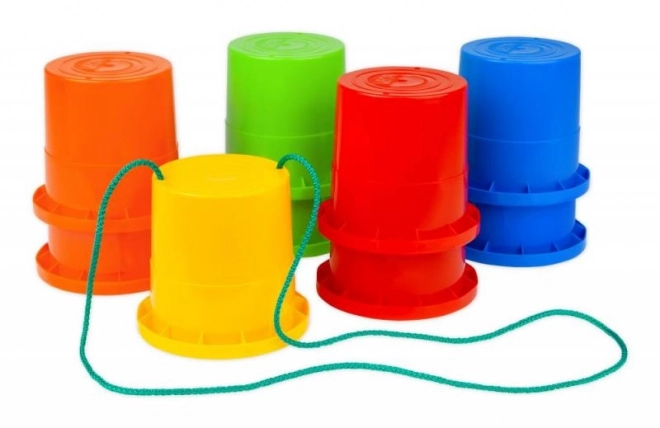 Colorful Plastic Stilts for Kids