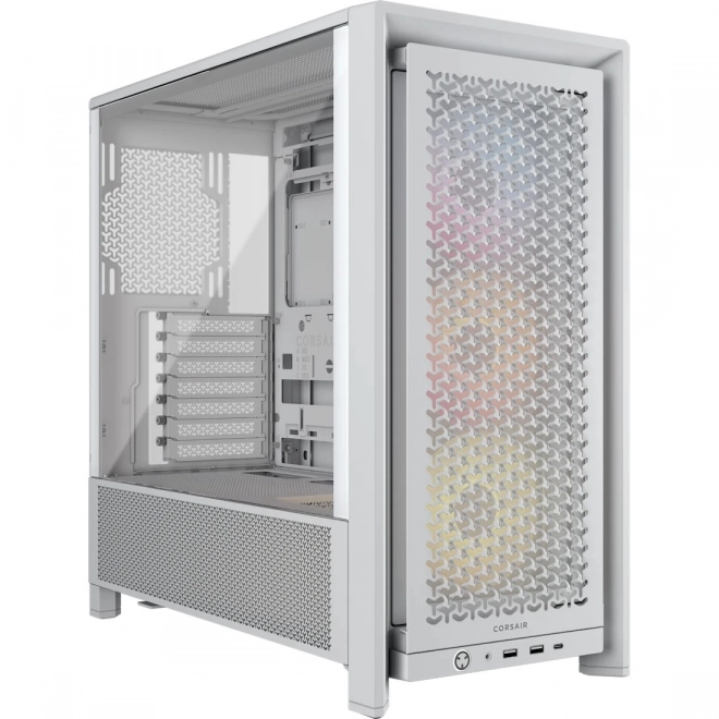 Modular Computer Case FRAME 4000D RS ARGB White Mid Tower ATX