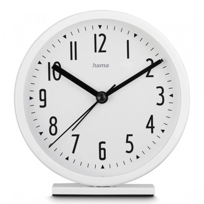 White Silent Alarm Clock