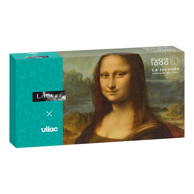 Puzzle depicting Mona Lisa