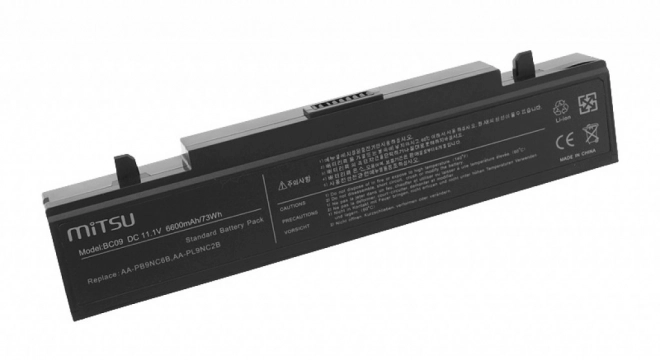 Battery for Samsung R460, R519 6600 mAh