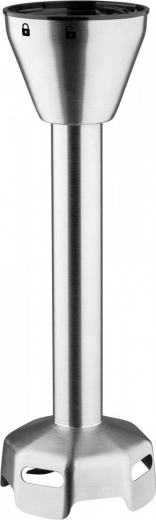 Pied mélangeur en inox avec protection anti-éclaboussures