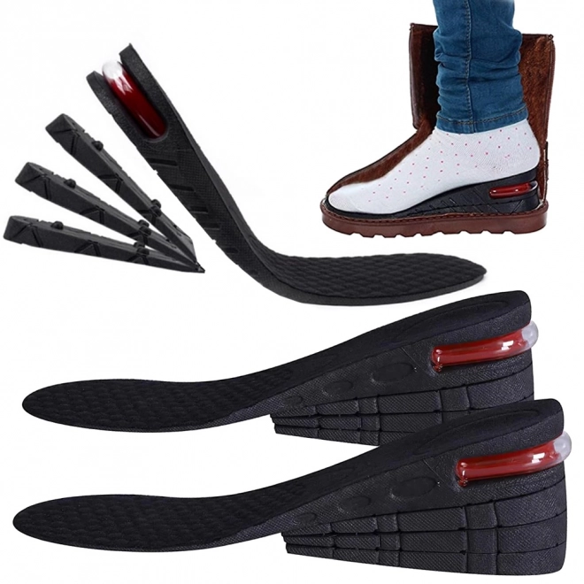 Adjustable Shoe Inserts for Height Increase