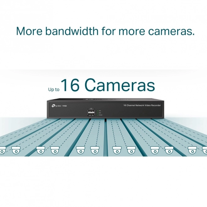 Sixteen-channel Network Video Recorder VIGI