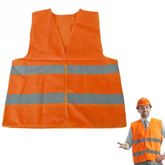 High Visibility Safety Vest Orange