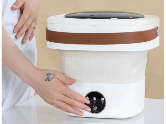 Mini Portable Folding Travel Washing Machine 11L