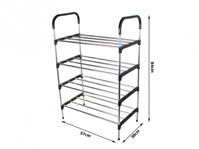 Shoe Rack with 4 Shelves