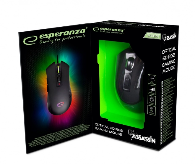 Mouse giocatore Assassin ergonomico USB
