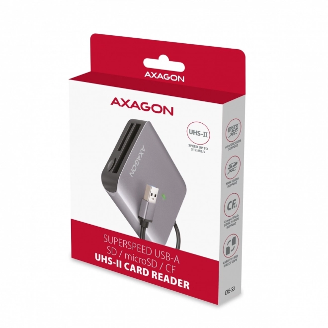 Card Reader Axagon CRE-S3 USB 3.2 Gen 1