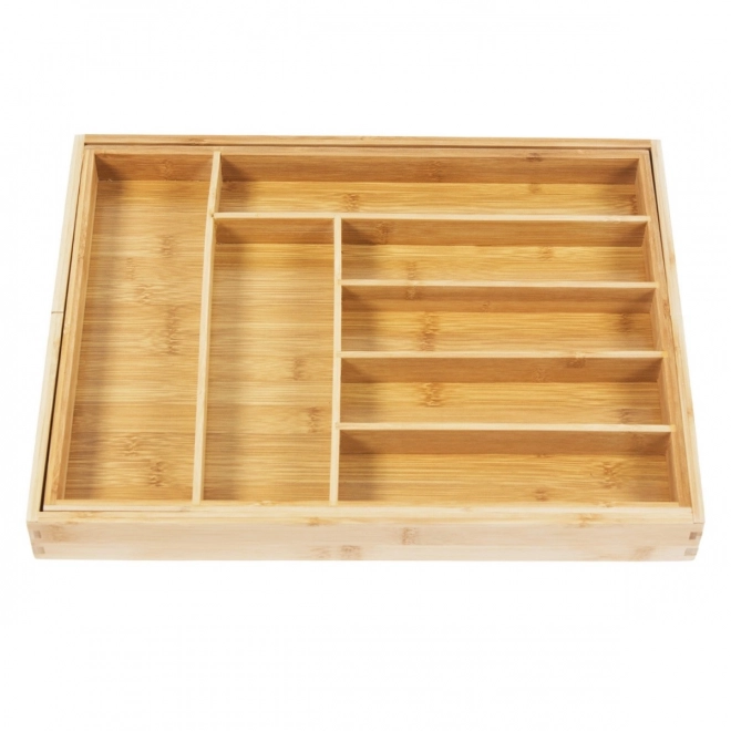Bamboo Expandable Cutlery Organizer