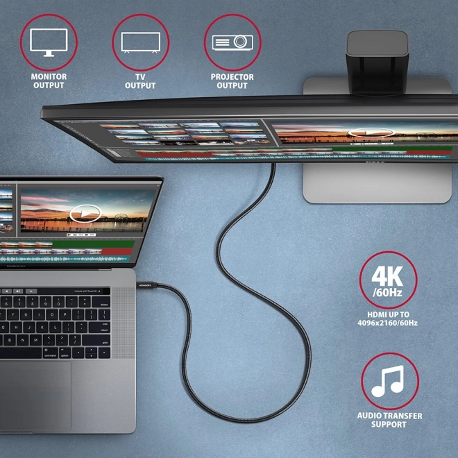 Premium USB-C to USB-C Cable with 100W PD