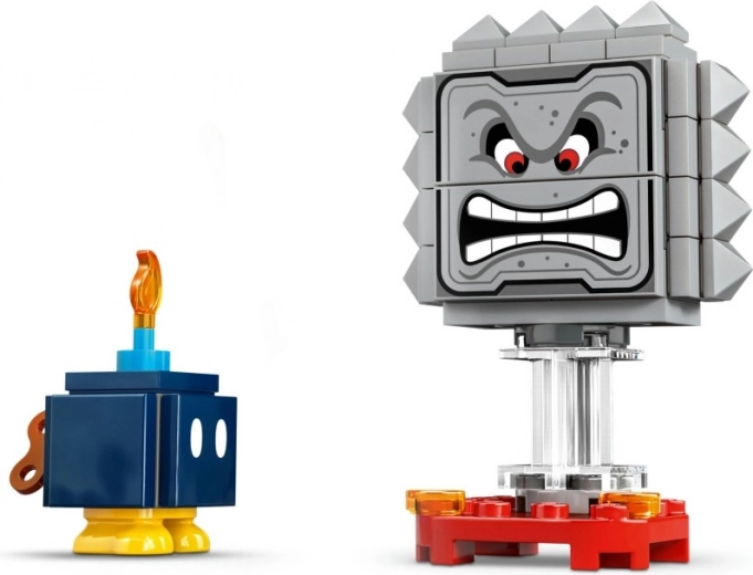 Bob-omb and Thwomp figures for added challenge