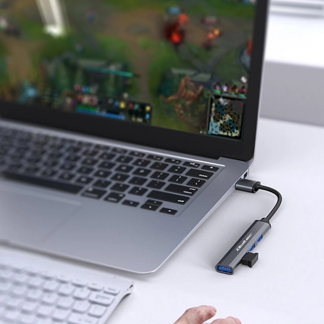 Hub USB multifunzionale 4 in 1