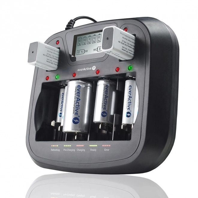 Caricabatterie universale everActive LCD NC-900U