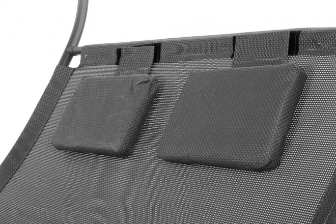 Garden Lounger with Canopy, Swing, Hammock