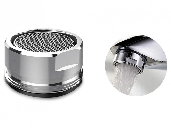 Chrome Plastic Faucet Aerator
