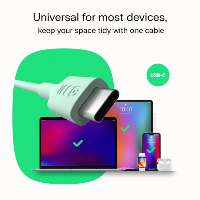 PowerFlex USB-C to USB-C Cable 100W Silicone Black