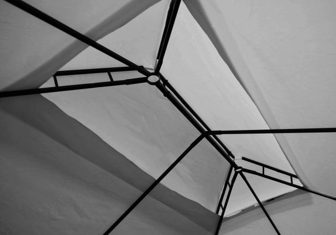 Kerti pavilonsátor 3x4m oldalfalakkal