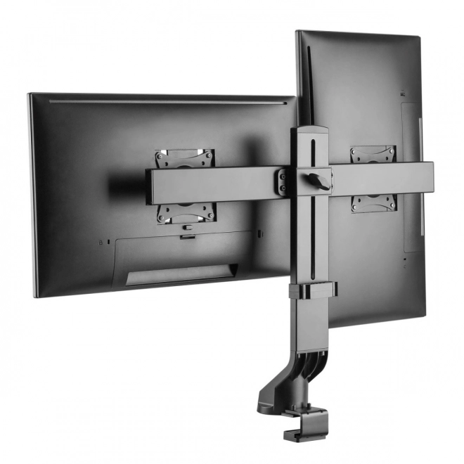 Universal dual monitor stand
