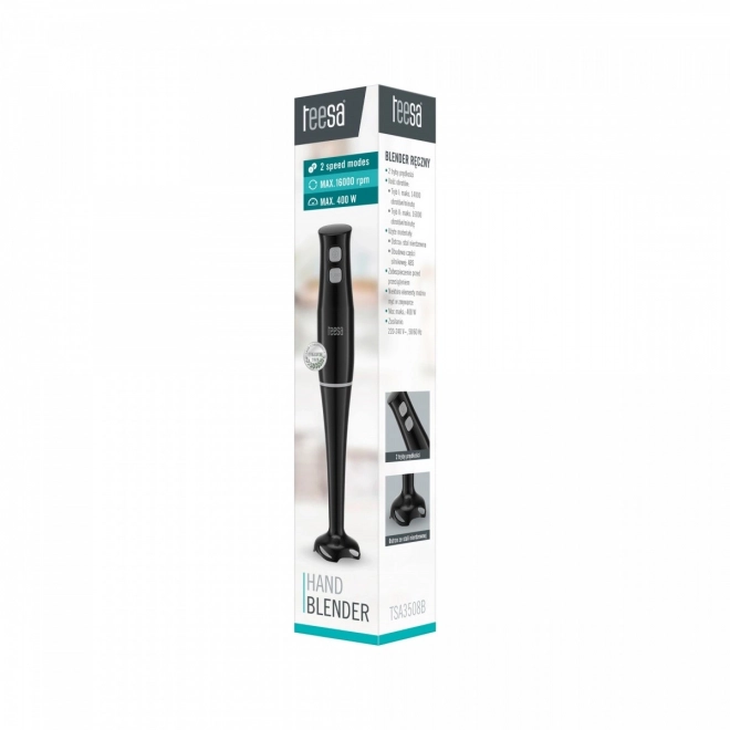 Frullatore a immersione nero 400W