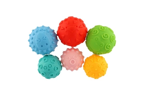 Set di Palline di Gomma Testurizzate