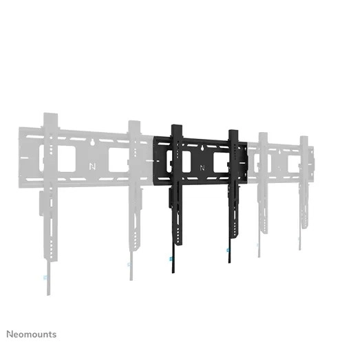 Wall Mount for Large Screens with Support and Locking Mechanism