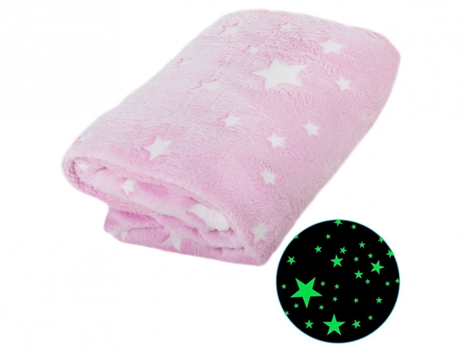 Decke mit Ärmeln Fleece warmes Sweatshirt Morgenmantel neon – Rosa