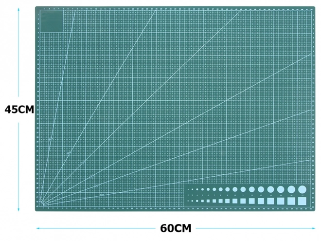 Mata da taglio autorigenerante doppia faccia per modellismo A2