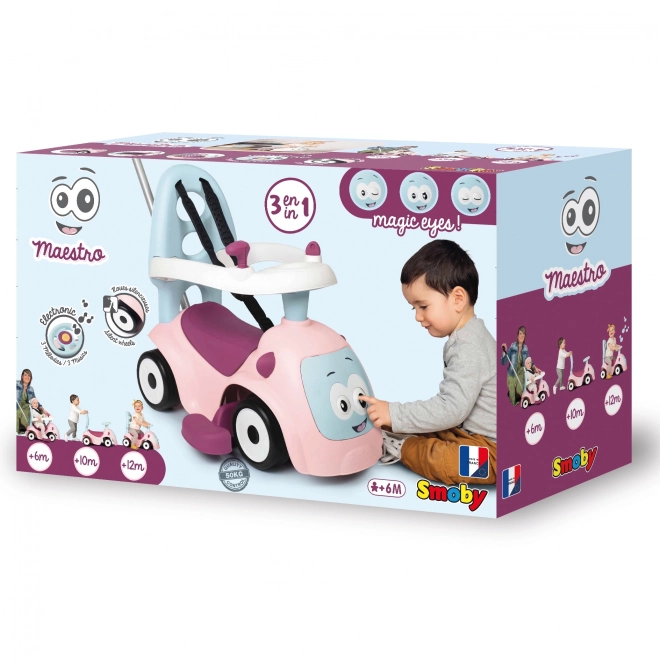 Rider SMOBY Maestro 3-in-1 Pink