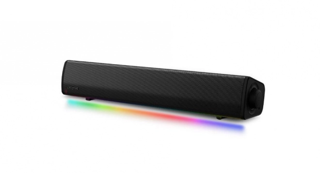 Compact Sound Blaster GS3 Soundbar with RGB Lighting