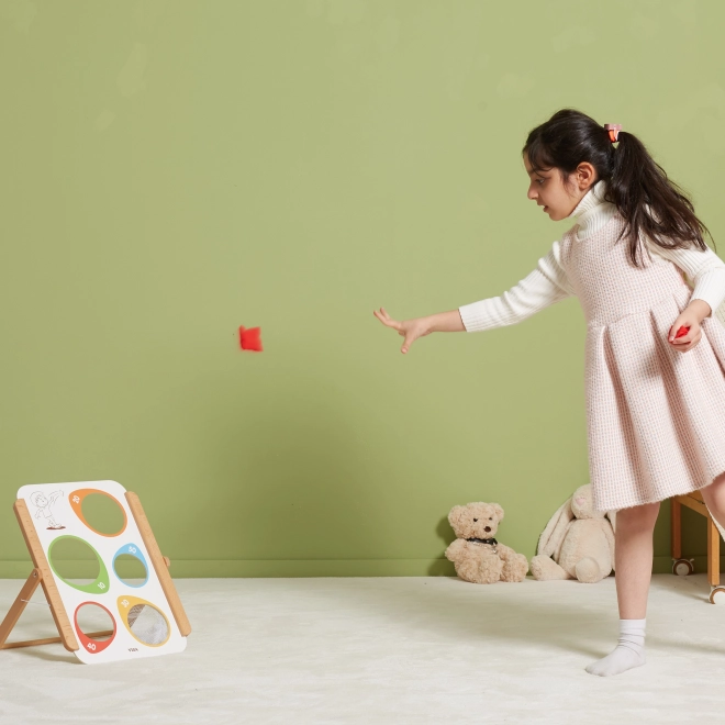 Viga Wooden Target Toss Game with FSC Certification