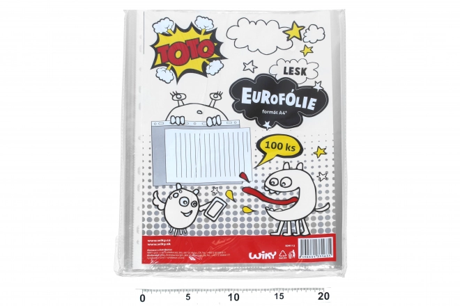 Glossy Eurofolders A4 - 100 pieces