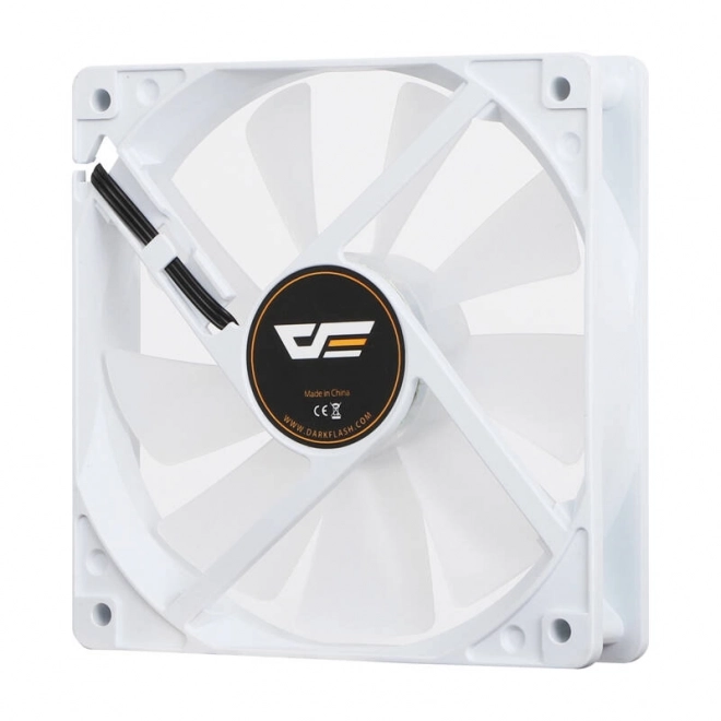 Computer fan with LED lighting