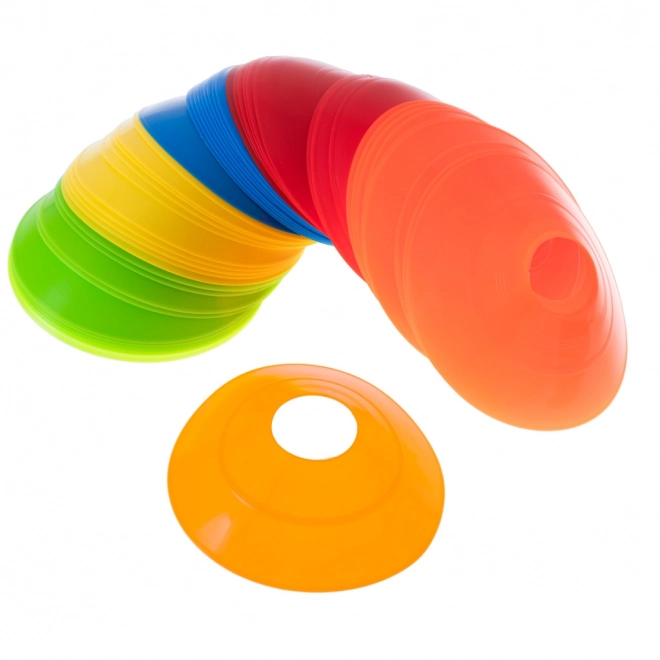 Training Cones in Net - 50 Pieces