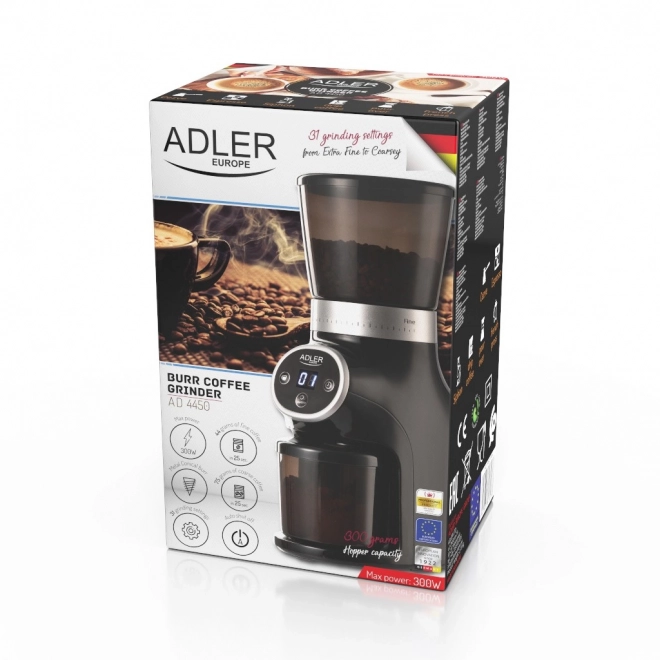 Macinacaffè con macine Adler