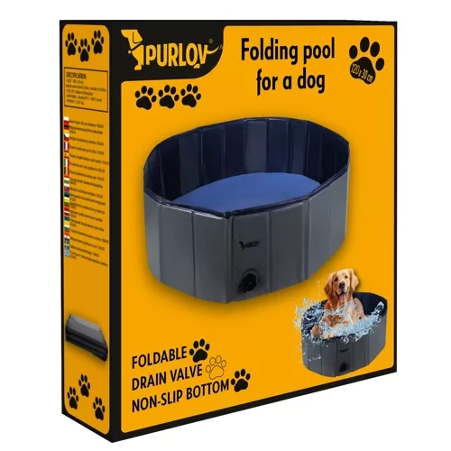 Foldable Dog Pool 120x30