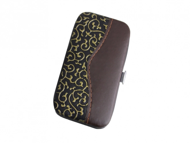 Set manicur pedicure con custodia 7 attrezzi