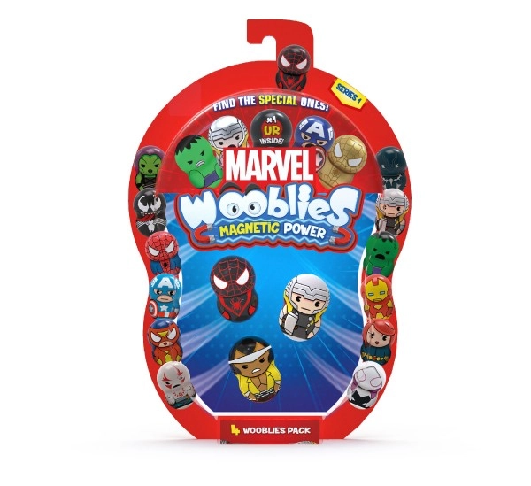 Set da collezione da 4 pz con figurina misteriosa