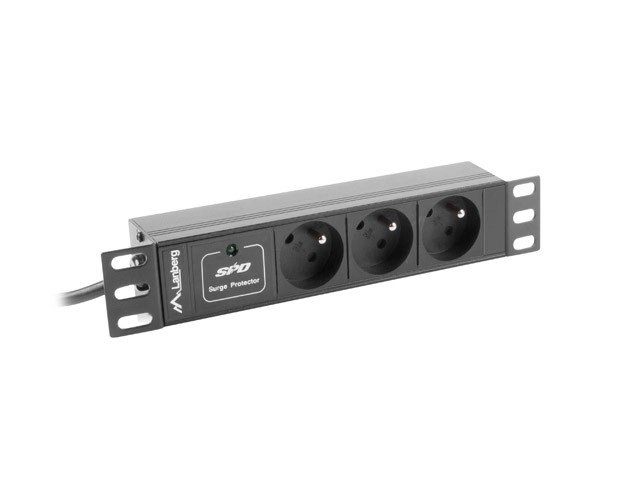 Rack Power Distribution Unit 10-Inch 1U