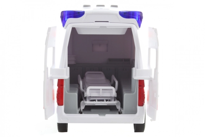 Ambulance Toy with Stretcher and Lights