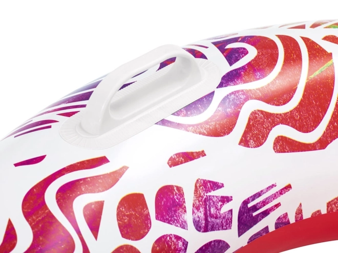 Colorful Inflatable Swimming Ring – Red