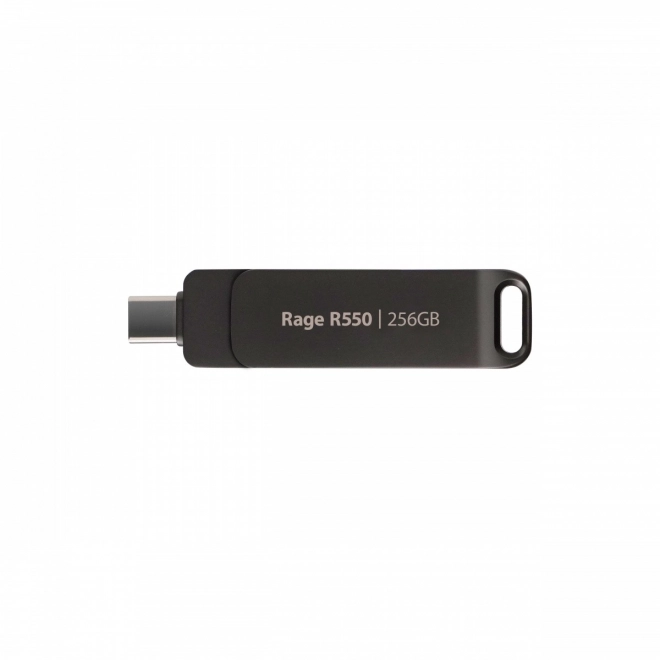 Rage R550 256GB flashdisk met duale interface USB Type-C/USB A